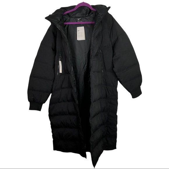 Nike Down-Fill City Long Length Winter Puffer Parka - Picture 4 of 10